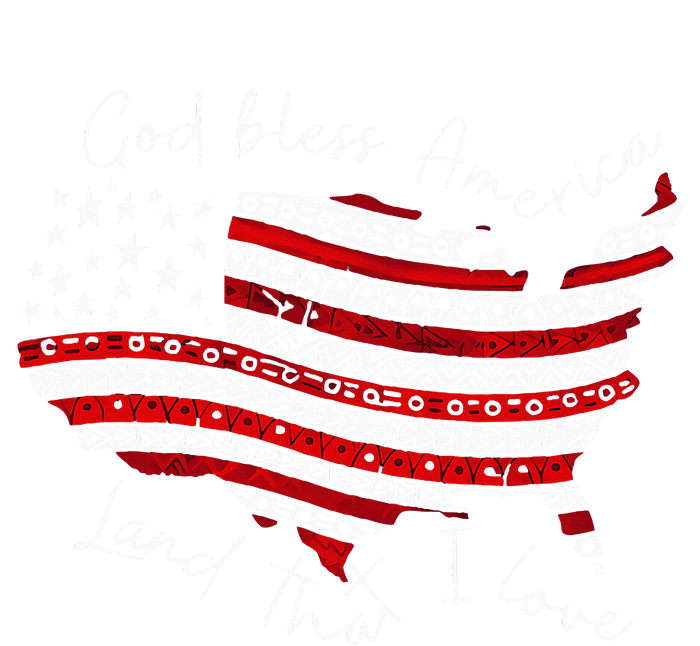 God Bless America Land That I Love Kids Hoodie