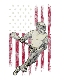 Lacrosse Vintage American Flag T-Shirt