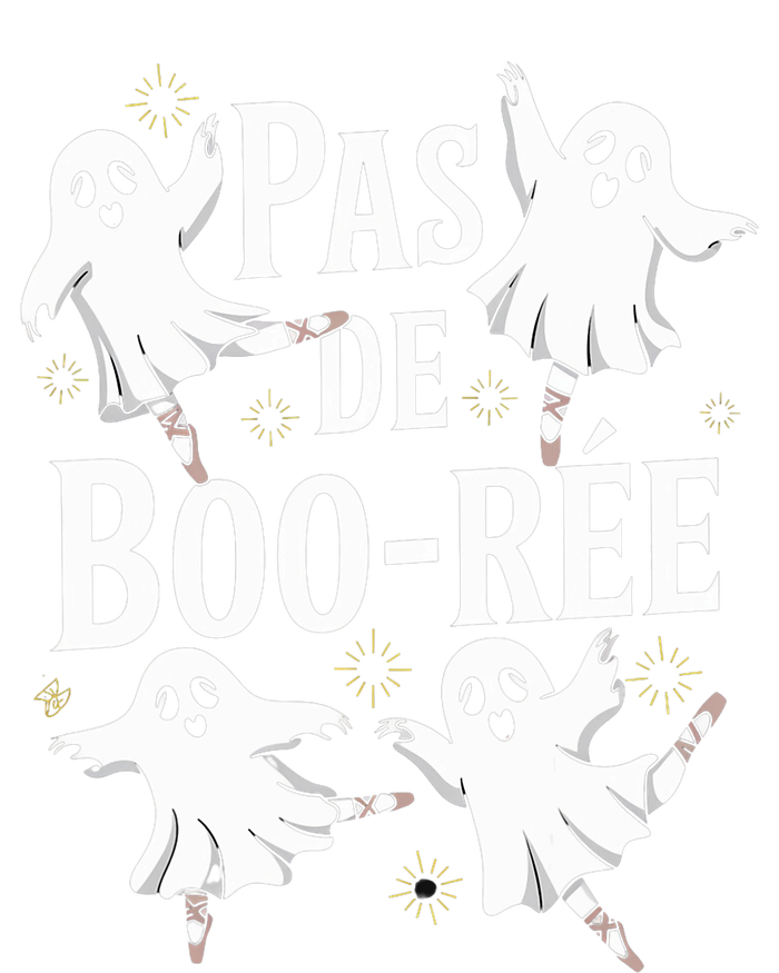 Funny Ghost Ballet Pas De Boo Halloween Dance Kids Long Sleeve Shirt