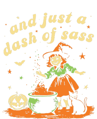 And Just A Dash Of Sass Baby Halloween Witch Women's V-Neck T-Shirt