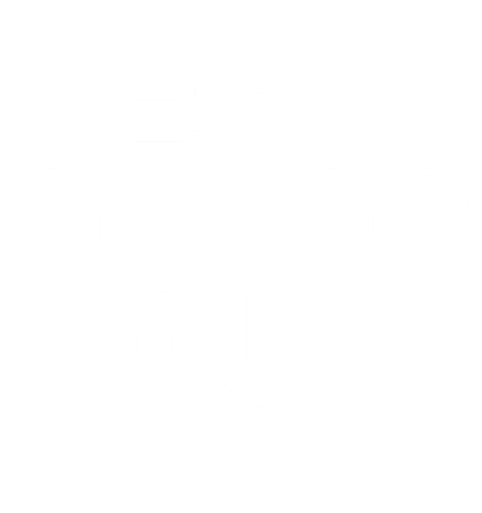 Jesus Loves You Bro Christian Faith Full Zip Hoodie