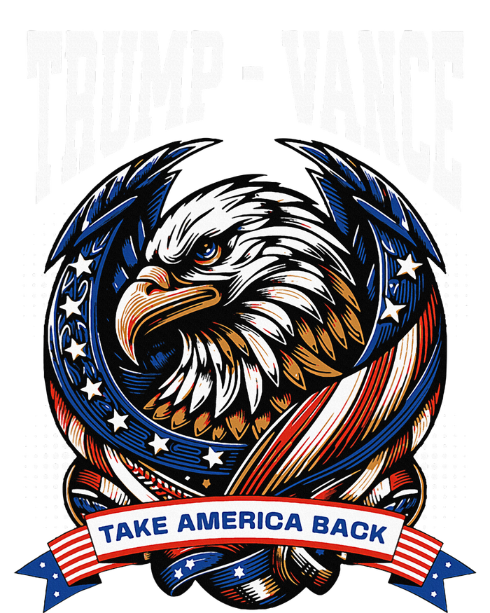 Trump 2024 Trump Vance Take America Back Full-Length Apron With Pockets