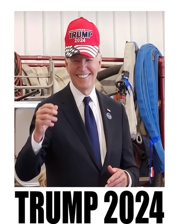 Biden Supporting Trump Funny T-Shirt