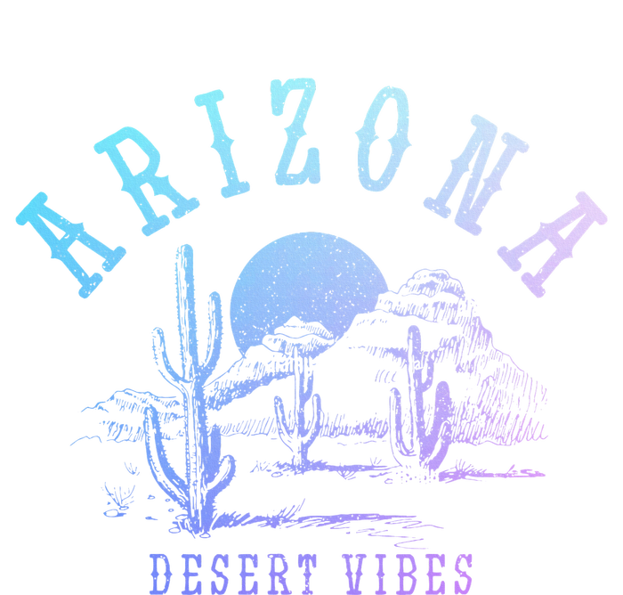 Arizona Desert Vibes Az Pride Cactus Vintage Tall Hoodie