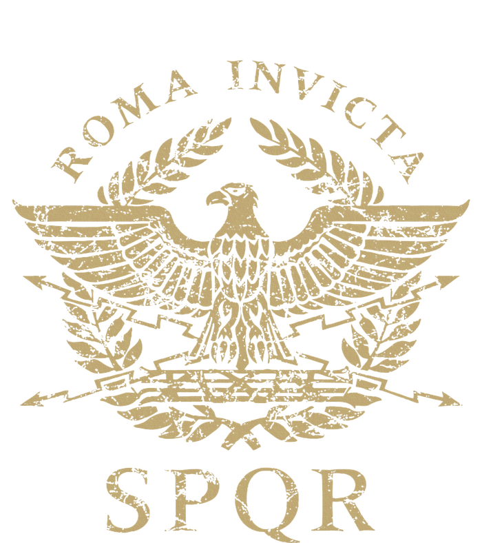 Roma Invicta Spqr Roman Eagle Distressed Legacy Cool Fit Booney Bucket Hat