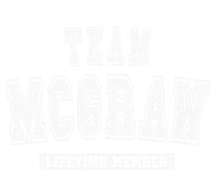 Team Mcgraw Lifetime Member Family Last Name Kids Hoodie