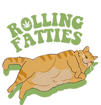 Rolling Fatties Cat Retro Kitty Kitten Meow Grommeted Golf Towel