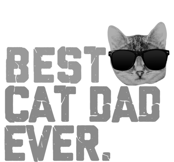 Best Cat Dad Ever Funny Vintage Cat Lover Gift Ladies Essential Flowy Tank