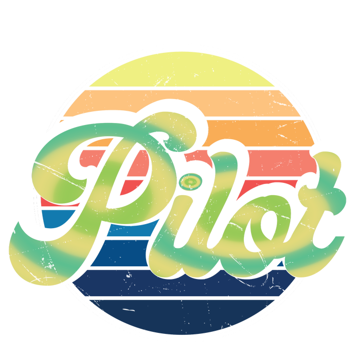 Retro Pilot Poster