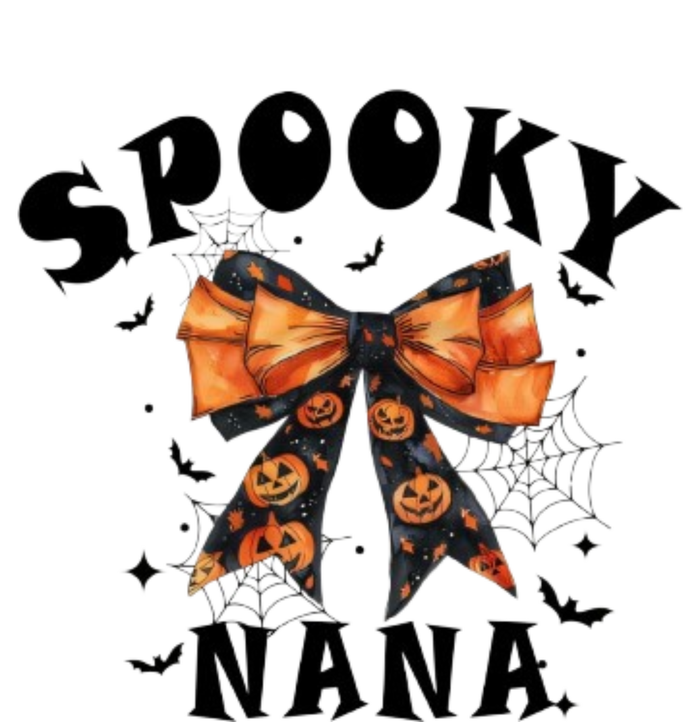 Spooky Nana Funny Pumpkin Halloween Season Matching Family Long Sleeve Pajama Set