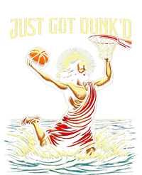 Just Got Dunked Jesus Dunking Baptism Playing Basketball T-Shirt