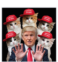 Make Cats Safe Again Trump 2024 Red Hat Make Pets Safe Again USA-Made Doggie Bandana