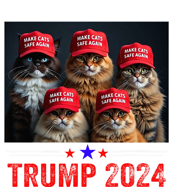 Donald Trump Make Cats Safe Again Trump 2024 Legacy Cool Fit Booney Bucket Hat