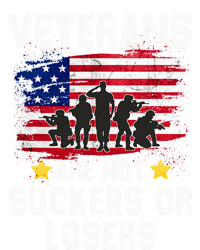 Veterans Are Not Suckers Or Losers Softstyle Adult Sport Polo