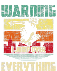 Warning I Jump Over Everything Parkour Enthusiast Tall Hoodie