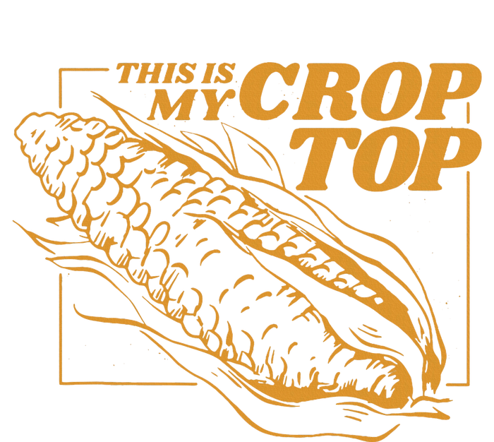 This Is My Crop Top Corn T-Shirt