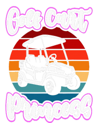 Golf Cart Princess Golfing Girl Golf Sport Kids Hoodie