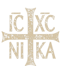 Ic Xc Nika Cross Christogram Orthodox Christian Women's Fleece Hoodie