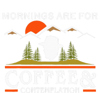 Mornings Are For Coffee And Contemplation Bumper Sticker