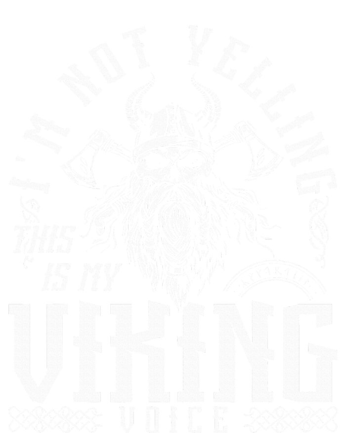 IM Not Yelling This Is My Viking Voice North Myth Vikings Ladies Essential Flowy Tank