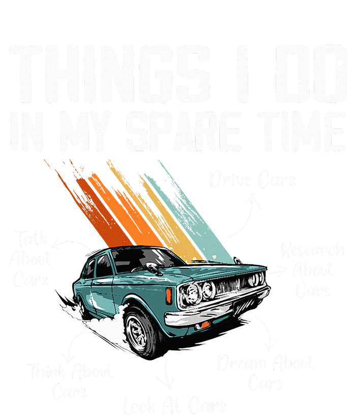 Things I Do In My Spare Time Funny Car Enthusiast Car Lover Kids Hoodie