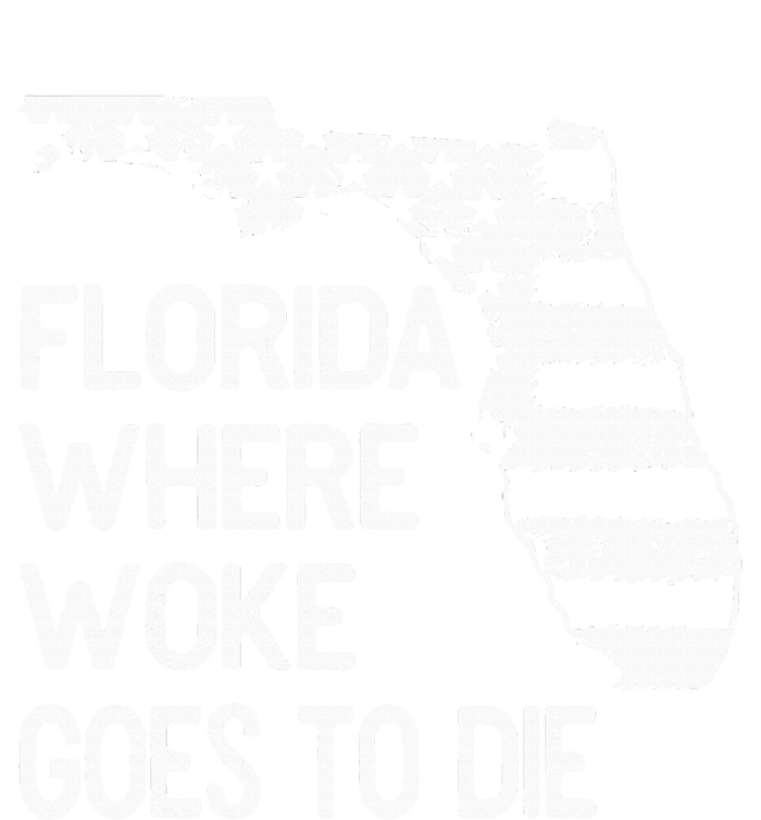 Florida Where Woke Goes To Die Drawstring Bag