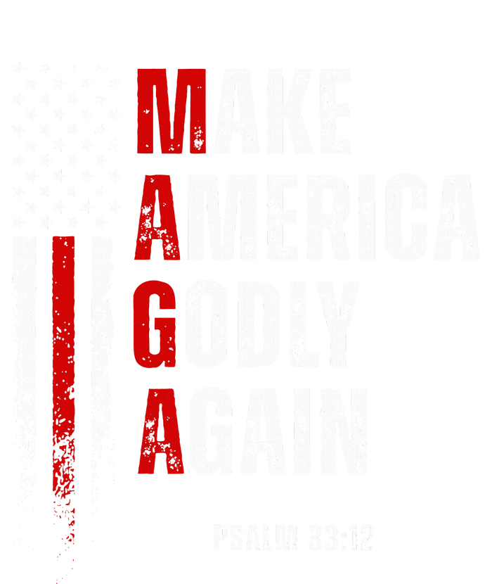 Jesus Make America Godly Again American Patriot Christian Ladies Long Sleeve Shirt