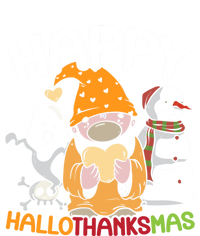 Happy Hallothanksmas Halloween Thanksgiving Christmas T-Shirt