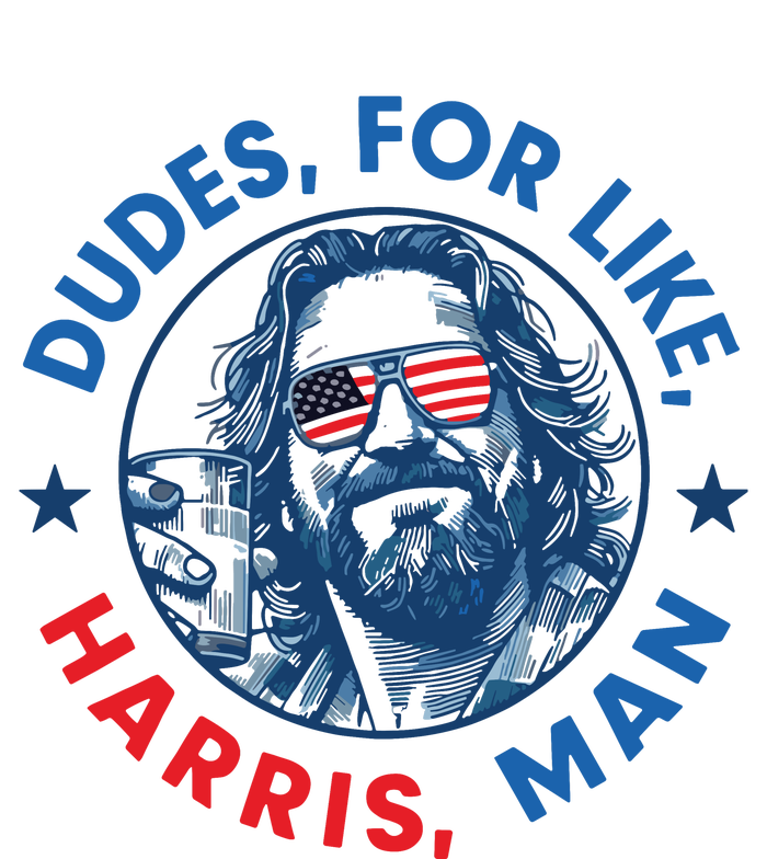 Dudes For Harris Kamala 2024 Madam President Democrat T-Shirt