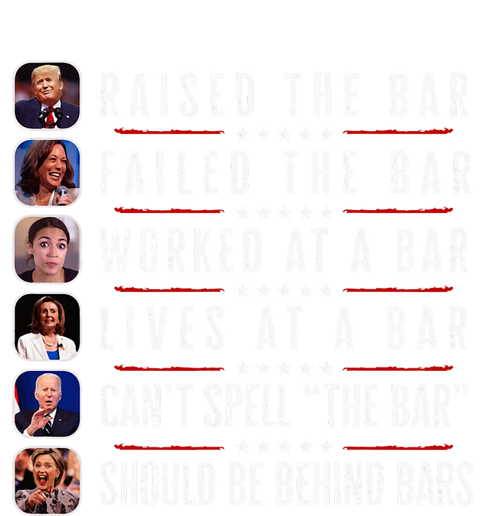 Trump Raised The Bar Harris Failed Toddler Fine Jersey T-Shirt