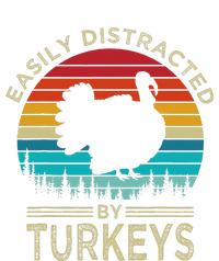 Easily Distracted By Turkeys Long Sleeve Shirt