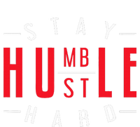 Business Owner Money Stay Humble Hustle Hard Cooling Performance Crew T-Shirt