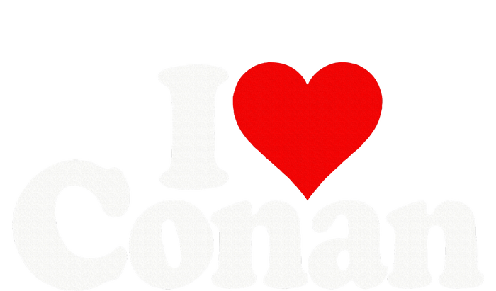 I Love Heart Conan Name Kids Long Sleeve Shirt