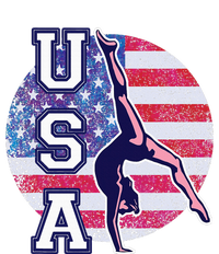 Usa Gymnast Gymnastics Team Athlete American Flag Canvas