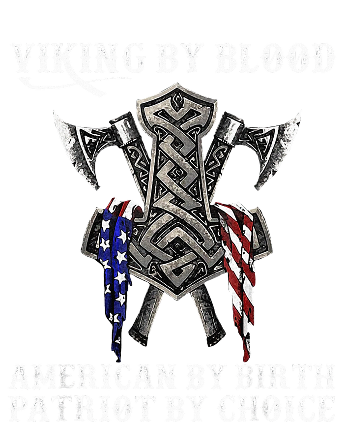 Viking By Blood American By Birth Patriot By Choice Mousepad