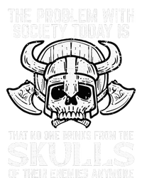 Viking Problem Society Today Skull Funny Norse Mythology T-Shirt