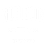 Gibbon Nebraska Ne Vintage Athletic Sports Women's V-Neck T-Shirt