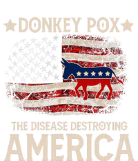 Donkey Pox The Disease Destroying America Funny Donkeypox Women's Fleece Hoodie