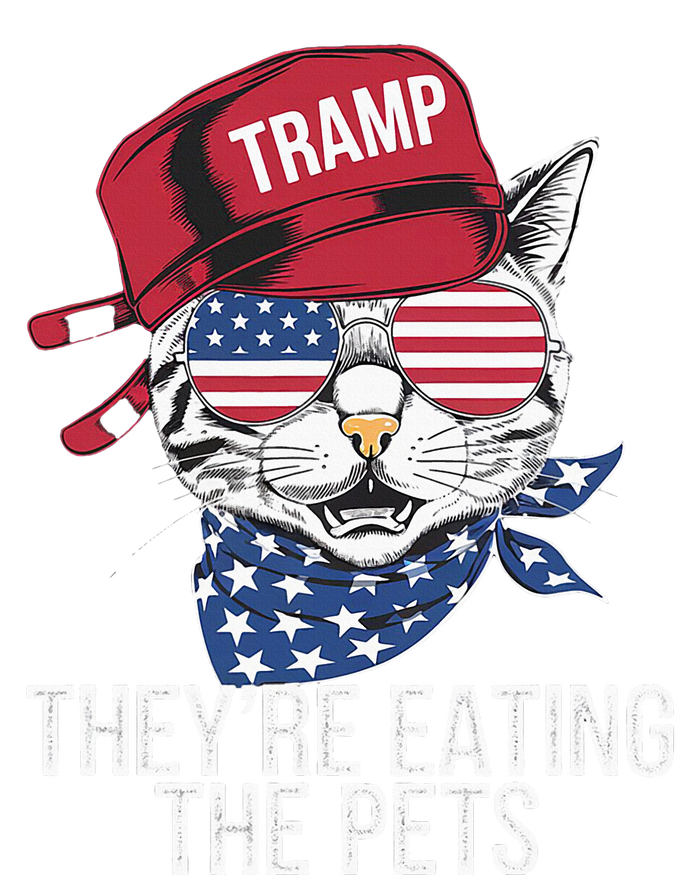 Theyre Eating The Pets Funny Cat Trump T-Shirt