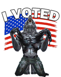 I Voted Werewolf Bumper Sticker