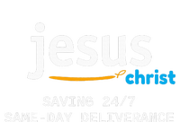 Jesus Christ Is Saving 247 Deliverance The Same Day Sustainable Knit Beanie