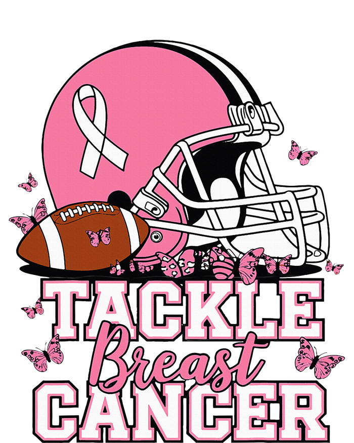 T Tackle Breast Cancer Awareness American Kids Long Sleeve Shirt