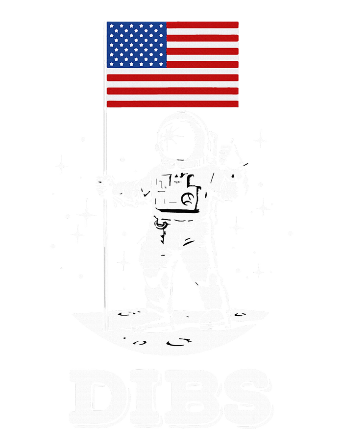 Dibs American Flag Astronaut Space T-Shirt