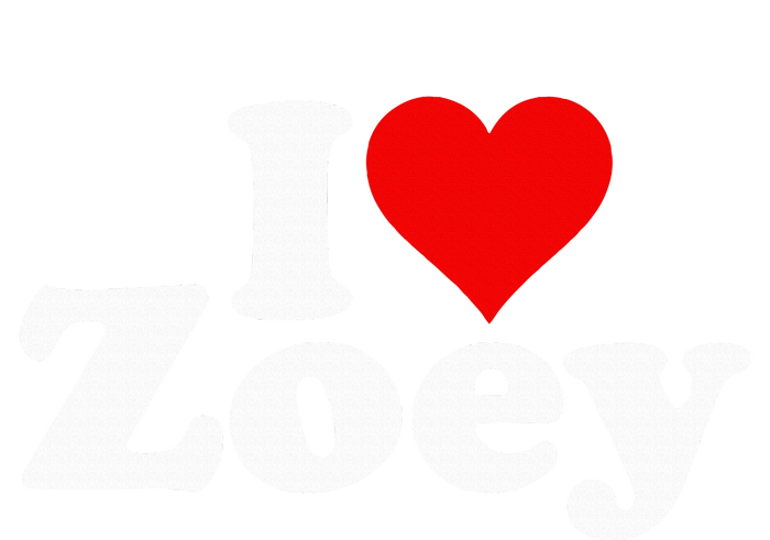 I Love Heart Zoey Zoe T-Shirt