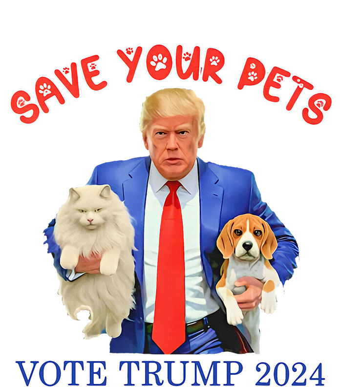 Save Your Pets Vote For Trump Us Election T-Shirt