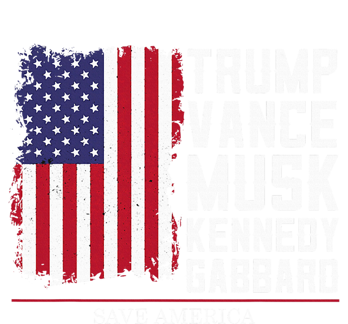 Trump Vance Musk Kennedy Gabbard 2024 Save America T-Shirt