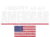 I Identify As An American No Identity Politics Usa Flag Coaster