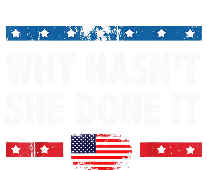 Why HasnT She Done It Retro 2024 Election Trump Mousepad