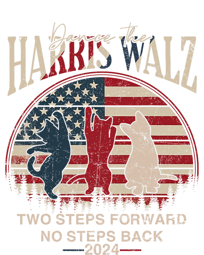 Kamala Harris Walz 2024 Waltz Dance 2 Steps Forward Not Back Hooded Wearable Blanket