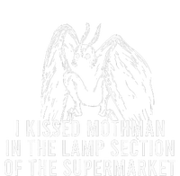 Mothman Cryptid I Kissed Mothman In The Lamp Section T-Shirt